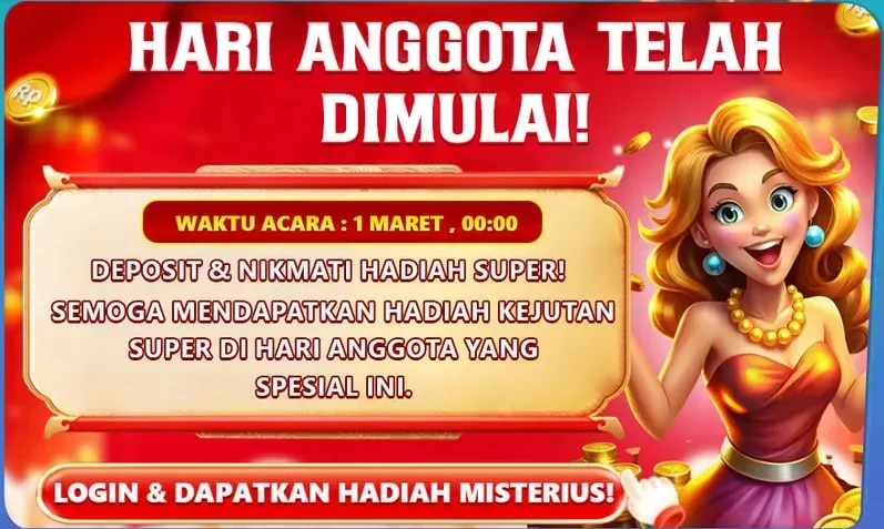 HARI ANGGOTA TELAH DIMULAI!